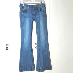 Seven 7 - Womens light/Medium Wash Denim Jeans Sexy Flare Sz.29X32